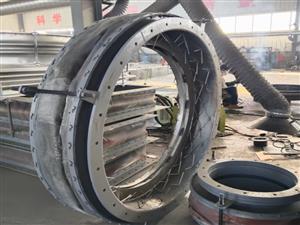 可澆筑非金屬膨脹節-高溫靶釘非金屬補償器-高溫耐磨柔性軟連接